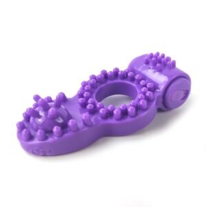 anillo para el pene con vibración púrpura