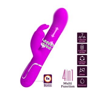 Coale Vibrador Con Bolas Rotatorias Y Up And Down Usb