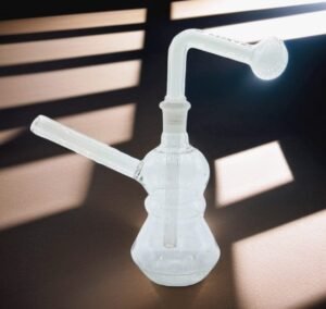 Bong de Agua 3 Bulb con Bola Oiler – 16 cm